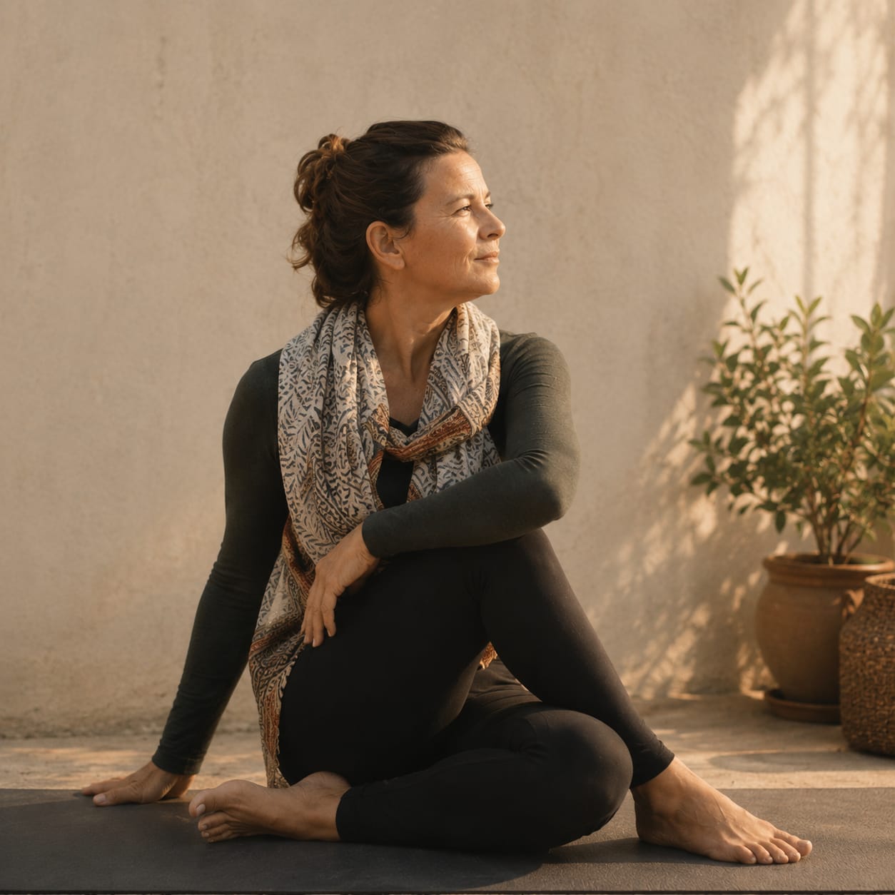 Suzana Morais professora de yoga